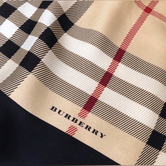 Burberry Silk Scarf - Picture 1 of 5
